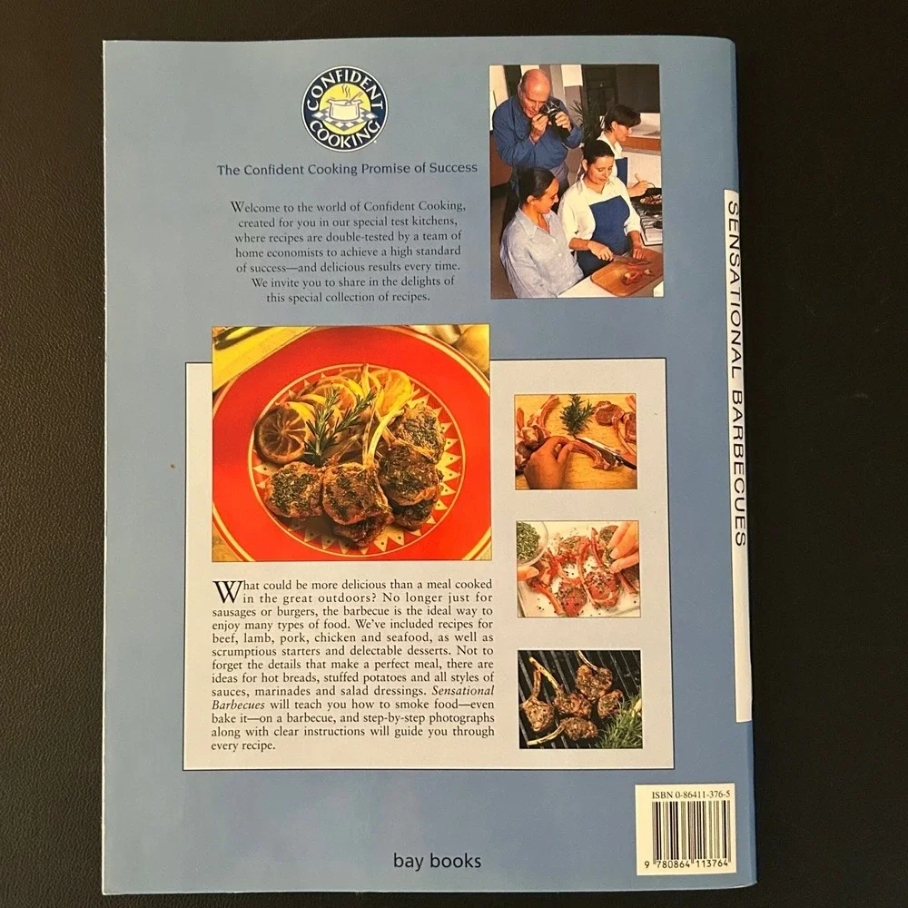 Sensational Barbecues Cookbook Bay Books Confident Cooking 2003
